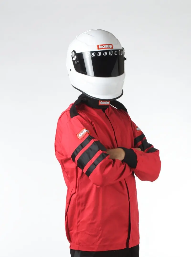 Racequip Sfi-1 Rated Fire-Retardant Racing Jacket – Red, Size Small 1
