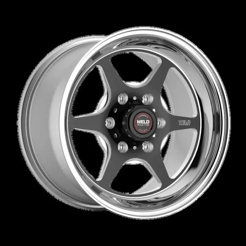 Weld S79 Hd Forged Drag Wheel – 20X8 In, 6X139.7, 5.5 In Backspace, Polished Shell With Black Center 1