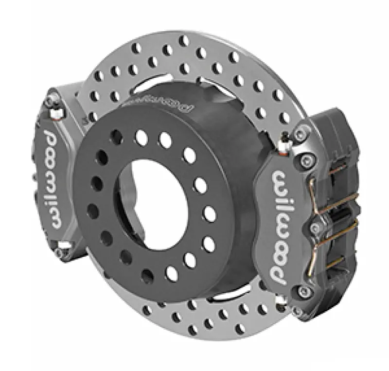 Wilwood Dual-Piston Rear Drag Brake Kit For Oldsmobile And Pontiac Vehicles (2.81" Rotor) 1