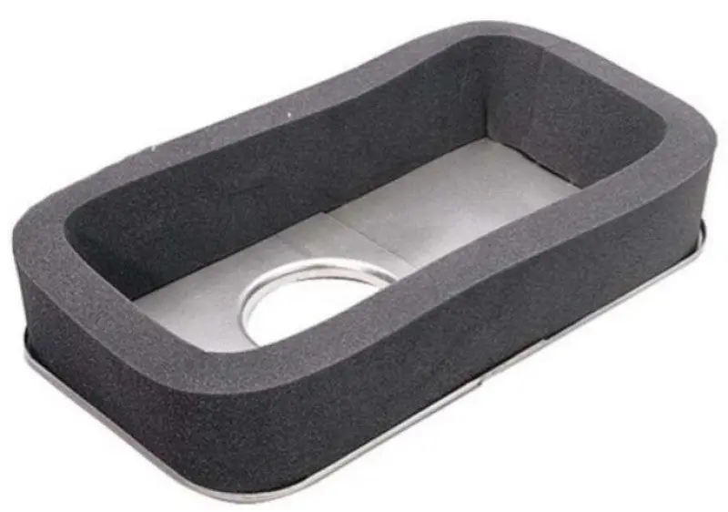 Moroso Holley 4-Barrel Carburetor Air Pan With 5-1/8" Neck 1