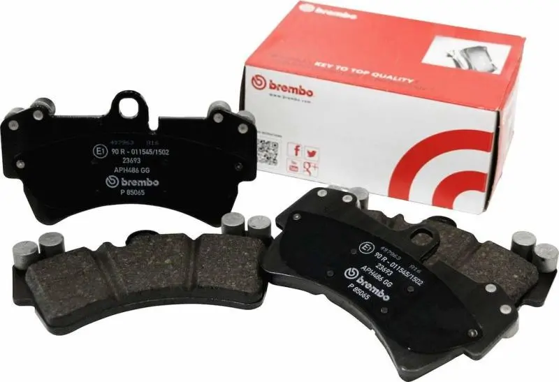 Brembo Premium Nao Ceramic Front Brake Pads For 2016–2018 Acura Ilx & 2016–2017 Honda Accord 1