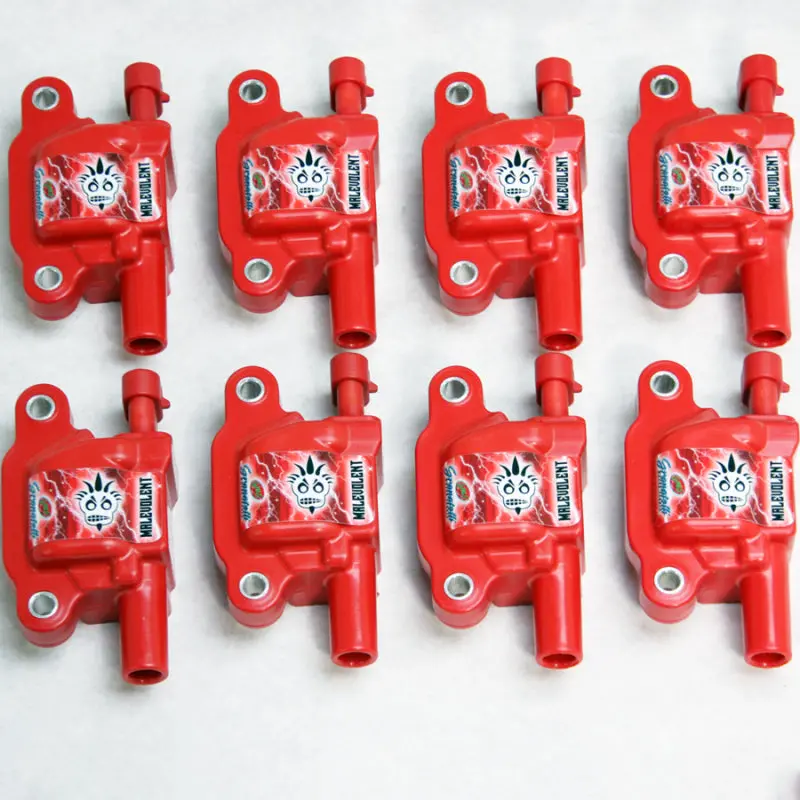Granatelli Malevolent Coil Pack Set (Red) For Gm Lt Engines – 2014–2023 Compatible 1