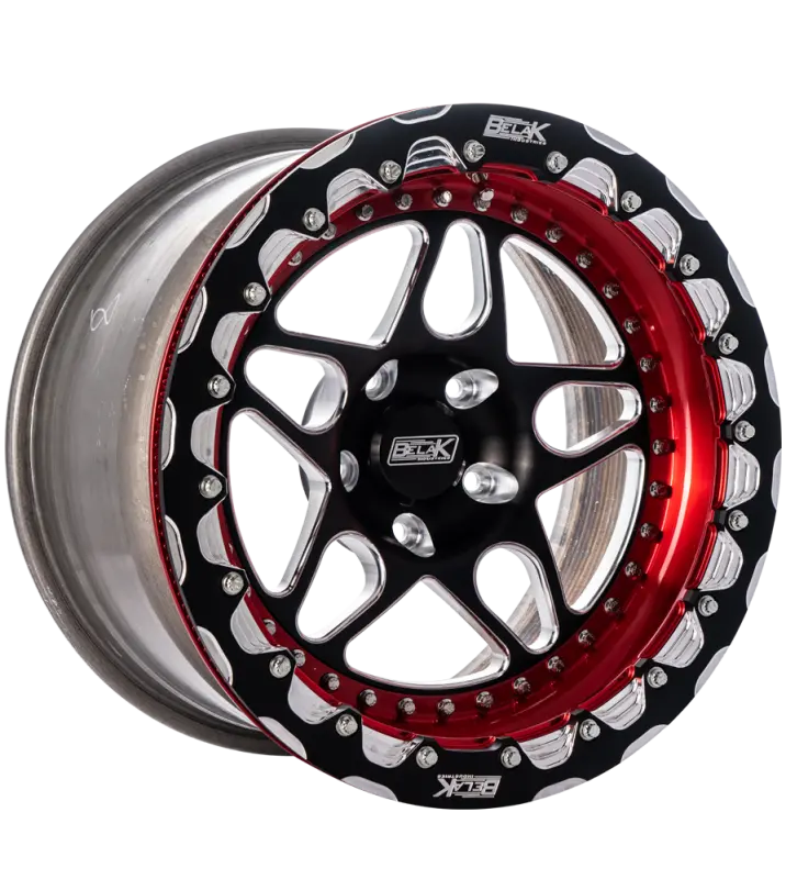 Belak 13X11 / 5In Bs / 5X100 Bp / High Pad / Series 3 Wheel - Double Beadlock Billet 1