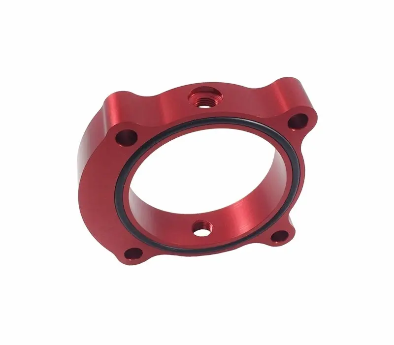 Torque Solution Red Throttle Body Spacer For Hyundai Sonata 2.0T 1